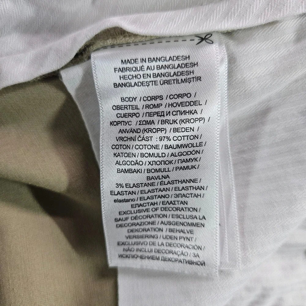 Polo Ralph Lauren Mens Khaki Shorts Stretch Classic Fit Tan Size 46 5 Inseam